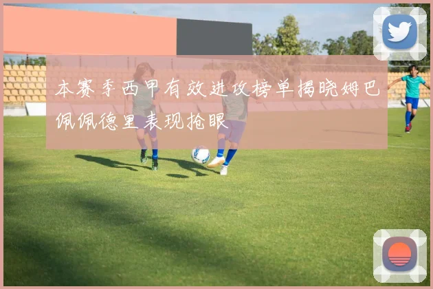 本赛季西甲有效进攻榜单揭晓姆巴佩佩德里表现抢眼